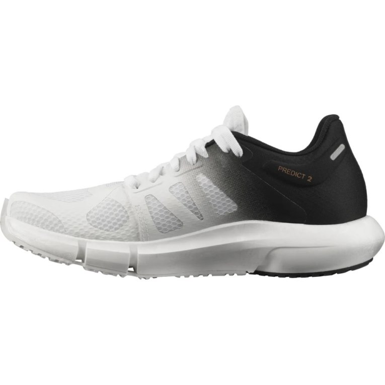 Black / White Salomon Predict 2 Women's Running Shoes | IE OF0328